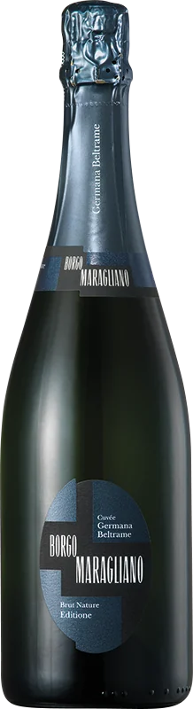 Borgo Maragliano, Cuvee Germana Beltrame Blanc De Blancs Pas Dosé: fotografia dal fronte