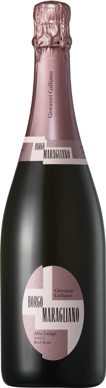 Borgo Maragliano, Giovanni Galliano Brut Rosé: fotografia dal fronte