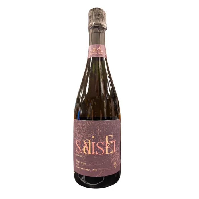 Saisei, Alta Langa Rosé Pas Dosé: fotografia dal fronte