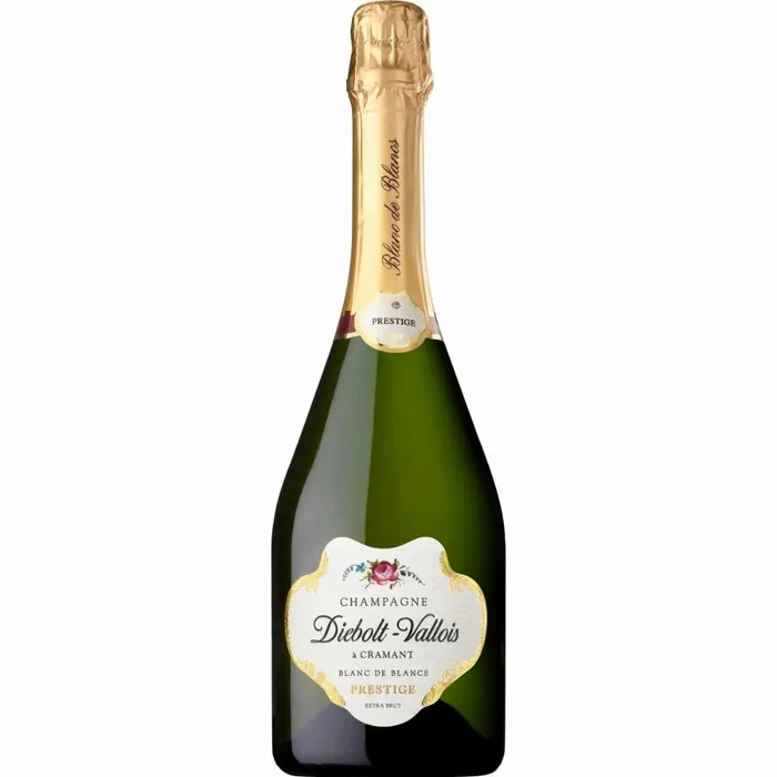 Diebolt Vallois, Extra Brut Blanc De Blancs Prestige: fotografia dal fronte