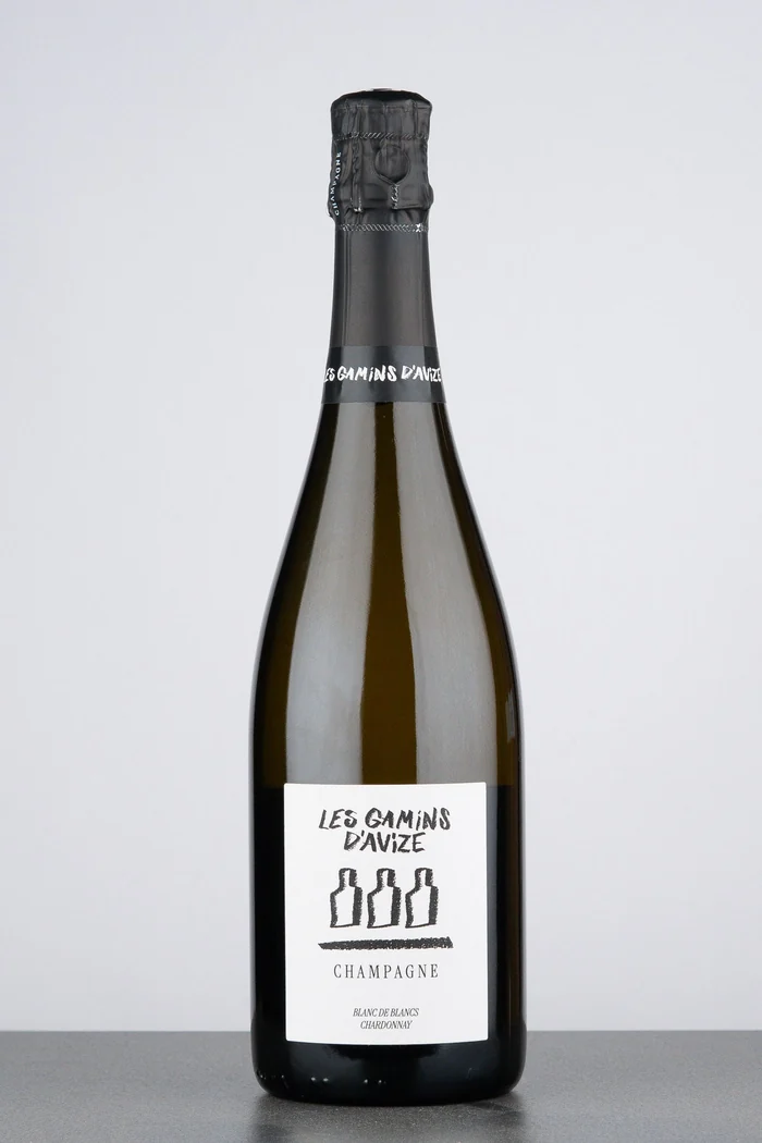 Les Gamins D'Avize, Premier Cru Blnc De Blancs Extra Brut: fotografia dal fronte
